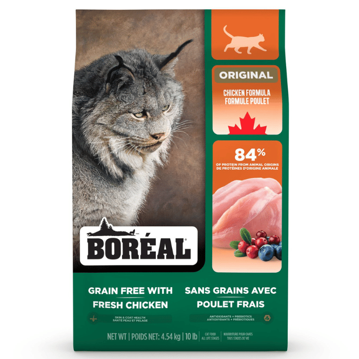 Boréal nourriture chat 5.45kg Boréal Original, Nourriture Pour Chat - Sans Grains, Poulet Boréal Original, Nourriture Pour Chat - Sans Grains, Poulet