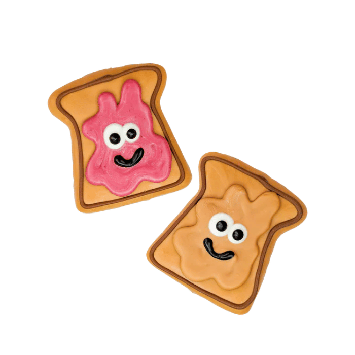 Bosco and Roxy's biscuit Biscuit pour chiens - Beurre de peanut et confiture