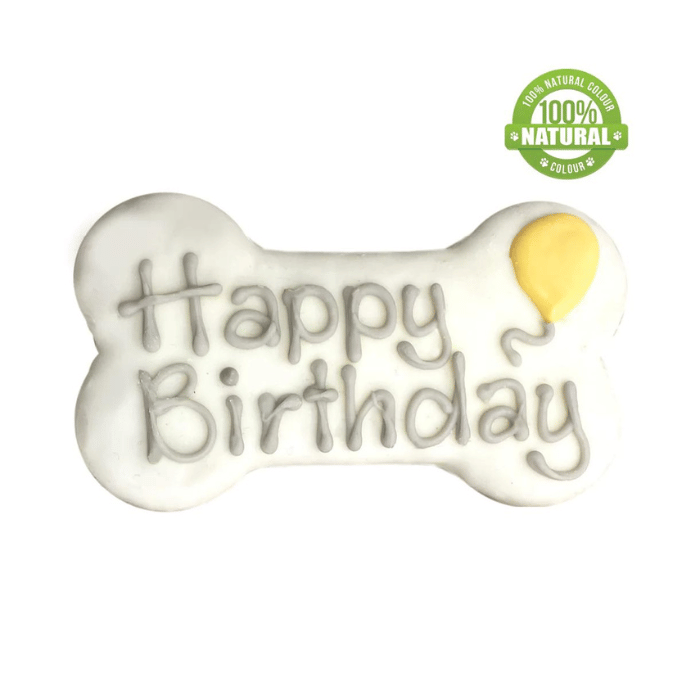 Dog biscuit Happy Birthday 6