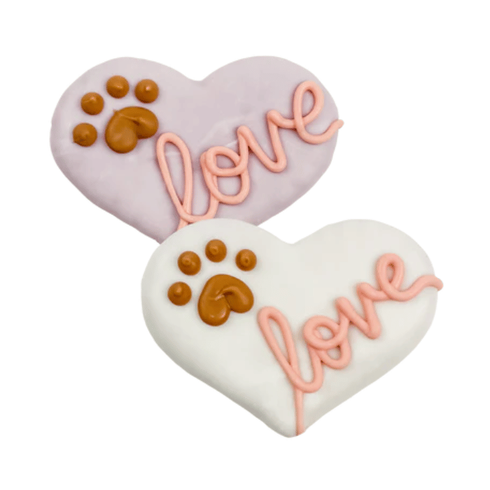 Bosco and Roxy's biscuit Biscuit pour chiens - Coeur | Saint-Valentin Biscuit pour chiens - Coeur | Saint-Valentin