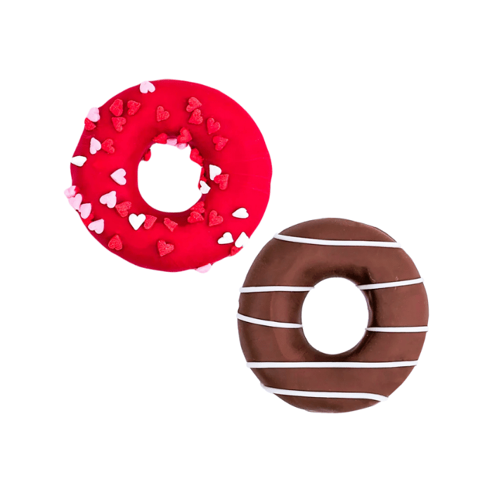 Bosco and Roxy's biscuit Biscuit pour chiens - Mini beugnes | Saint-Valentin Biscuit pour chiens - Mini beugnes | Saint-Valentin