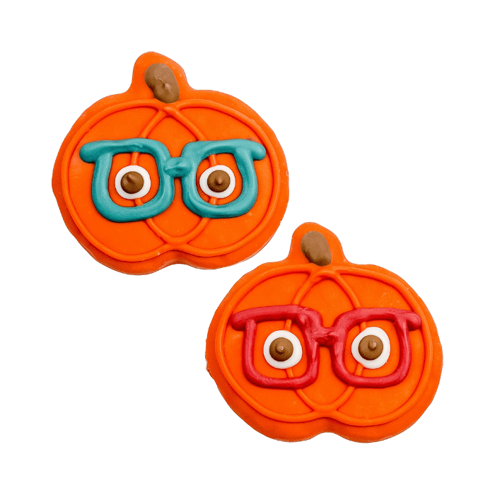 Bosco and Roxy's biscuit Biscuit pour chiens - Pumpkins with Specs Appeal | Fall Biscuit pour chiens - Pumpkins with Specs Appeal | Fall