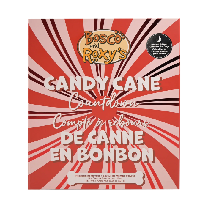 Bosco and Roxy's Calendrier de l'avent musicale pour chiens 2025 Premium - Quantité ultra limitée Calendrier de l'avent musicale pour chiens 2025 Premium - Quantité ultra limitée