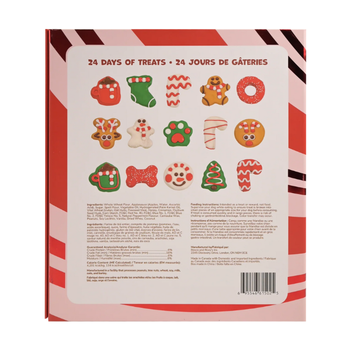 Bosco and Roxy's Calendrier de l'avent musicale pour chiens 2025 Premium - Quantité ultra limitée Calendrier de l'avent musicale pour chiens 2025 Premium - Quantité ultra limitée