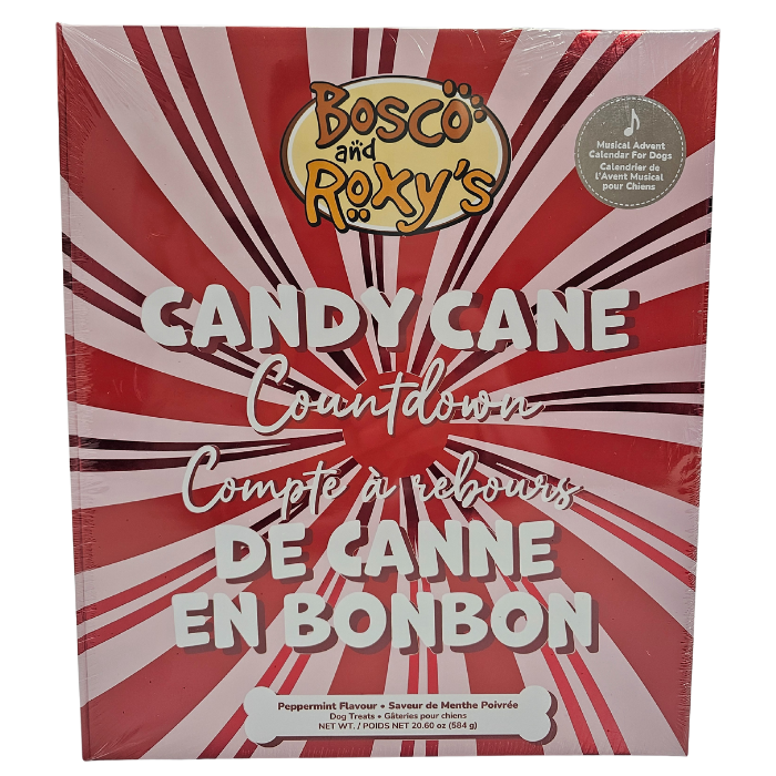 Bosco and Roxy's Calendrier de l'avent musicale pour chiens 2025 Premium - Quantité ultra limitée Calendrier de l'avent musicale pour chiens 2025 Premium - Quantité ultra limitée