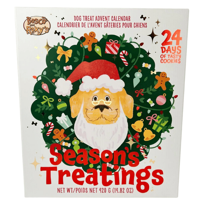 Bosco and Roxy's Calendrier de l'avent pour chiens 2023