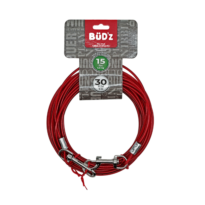 Bud&#39;z cable dattache Bud&#39;z Cable D&#39;attache 30 pieds - jusqu&#39;à 15 lbs