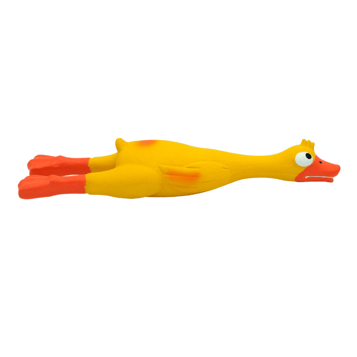 Bud'z jouets pour chien Bud'z Jouet En Latex Avec squeaker Pour Chien - Canard Jaune 43cm Bud'z Jouet En Latex Avec squeaker Pour Chien - Canard Jaune 43cm