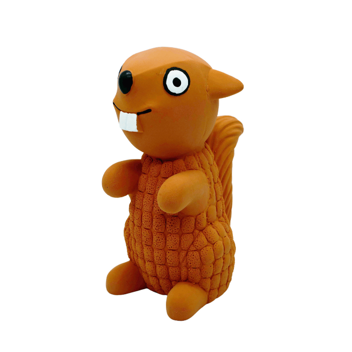 Bud'z jouets pour chien Jouet En Latex Avec "squeaker" Pour Chien - Castor 5"