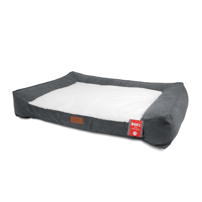 Bud'z lit Lit En Mousse Mémoire, Zéphyr Bud'z - Gris Lit En Mousse Mémoire, Zéphyr Bud'z - Gris