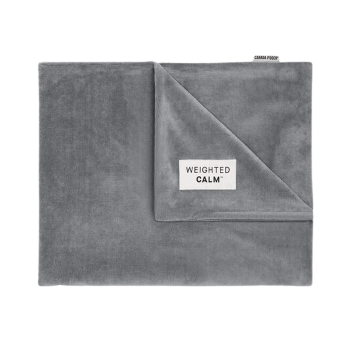 Canada Pooch couverture Couverture lesté pour chiens - Lourde et Calmante infusé à la lavande