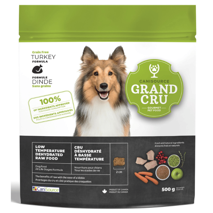 Canisource nourriture Nourriture Pour Chien Canisource Grand Cru Dinde sans grains 500g Nourriture Pour Chien Canisource Grand Cru Dinde sans grains 500g