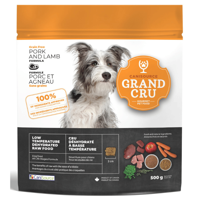 Canisource nourriture Nourriture Pour Chien Canisource Grand Cru Porc & Agneau Sans Grains 500g Nourriture Pour Chien Canisource Grand Cru Porc & Agneau Sans Grains 500g