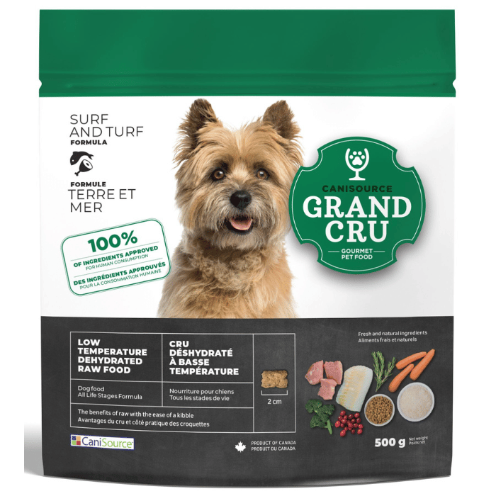 Canisource nourriture Nourriture Pour Chien Canisource Grand Cru Terre & Mer 500g Nourriture Pour Chien Canisource Grand Cru Terre & Mer 500g
