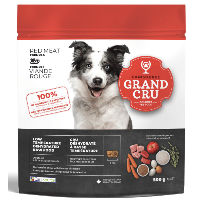 Canisource nourriture Nourriture Pour Chien Canisource Grand Cru Viande Rouge 500g Nourriture Pour Chien Canisource Grand Cru Viande Rouge 500g
