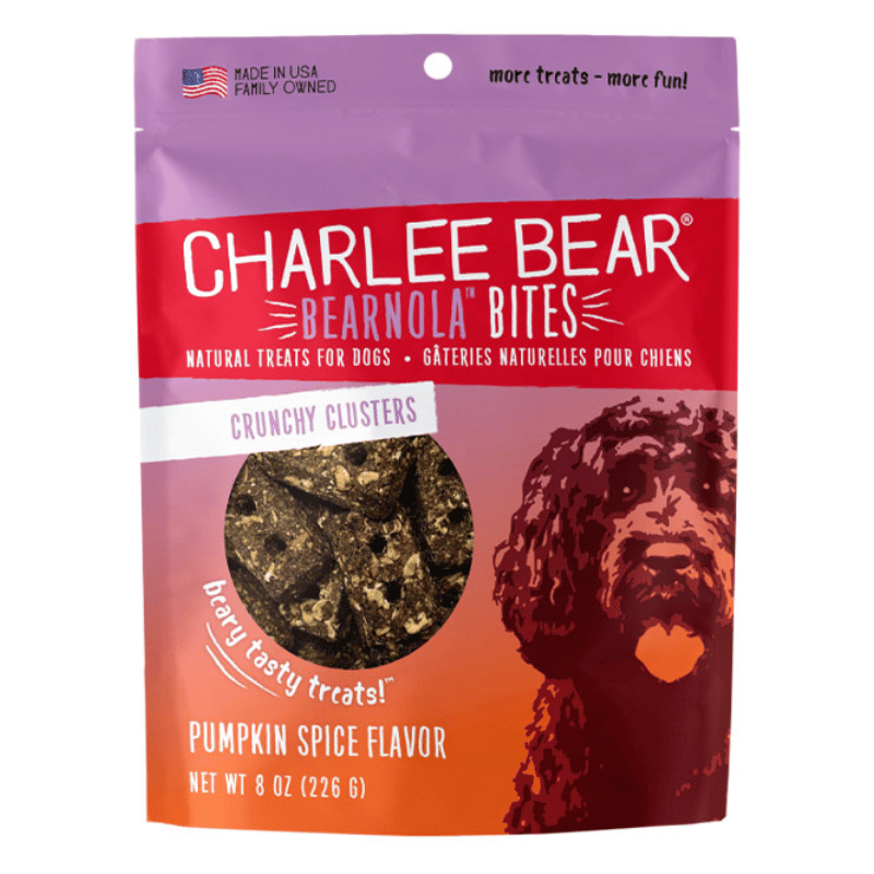 Charlee Bear Gâteries Charlee Bear Bearnola Bites Épices de Citrouille Gâterie pour Chien Charlee Bear Bearnola Bites Épices de Citrouille | Sherbrooke Canin