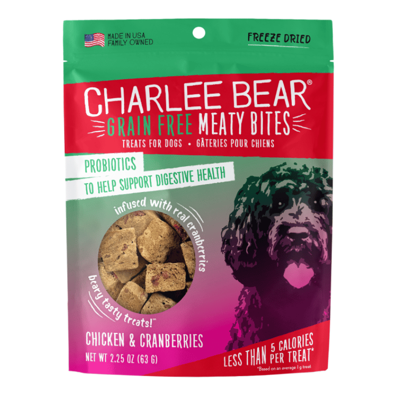Charlee Bear Gâteries Charlee Bear Meaty Bites Poulet et Canneberges Gâterie Lyophilisée pour Chien Charlee Bear Meaty Bites Poulet et Canneberges | Sherbrooke Canin