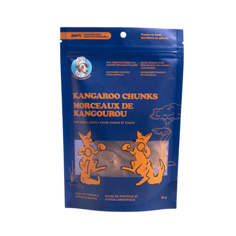 Chien Gourmand gâterie lyophilisée Chien Gourmand - Morceaux de Kangourou Lyophilisés Chien Gourmand - Morceaux de Kangourou Lyophilisés