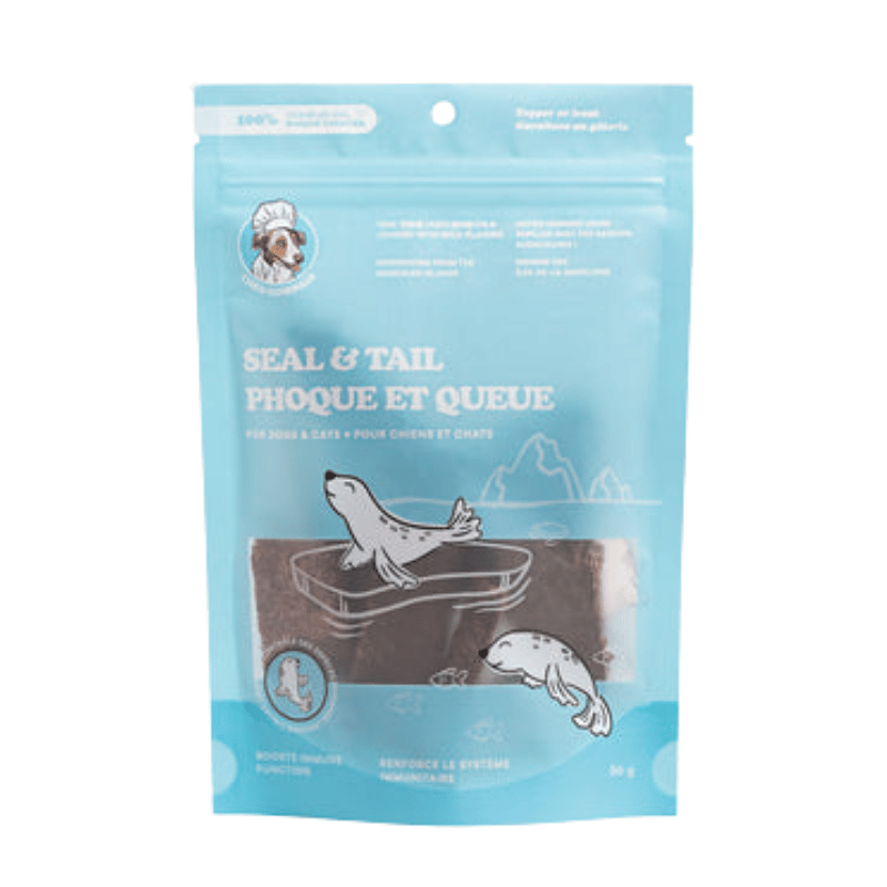 Chien Gourmand gâterie lyophilisée Chien Gourmand - Morceaux de Phoque Lyophilisés Chien Gourmand - Morceaux de Phoque Lyophilisés