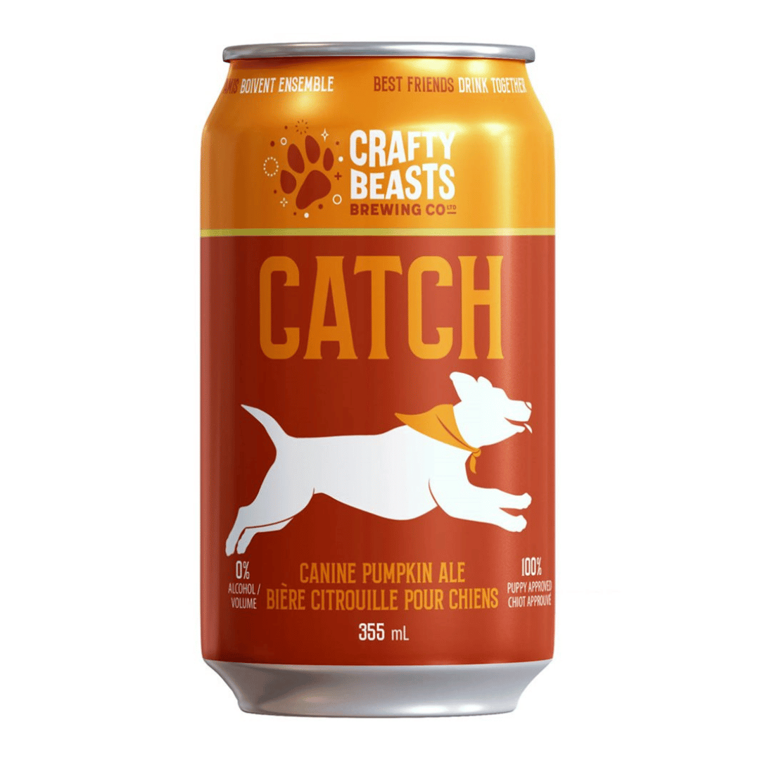 Crafty Beasts Brewing Co Bière à la citrouille pour chiens 355ml