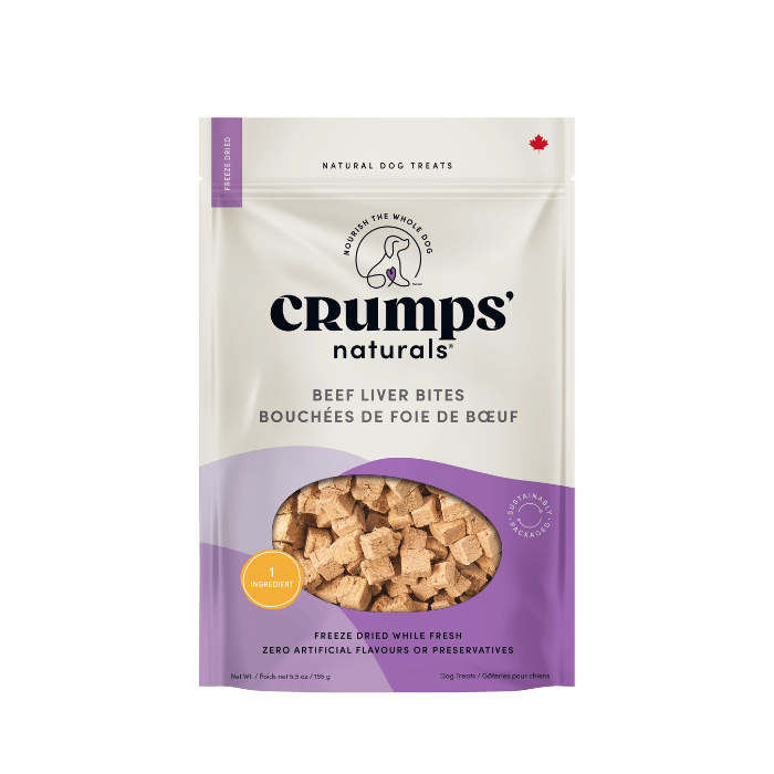 Crump's Naturals Gâteries Crumps' Naturals Gâteries Pour Chien, Bouchées De Foie De Boeuf Crumps' Naturals Gâteries Pour Chien, Bouchées De Foie De Boeuf