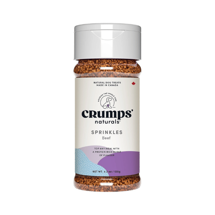 Crump's Naturals Gâteries Gâteries Pour Chien, Flocons De Foie De Boeuf à Saupoudrer 120g