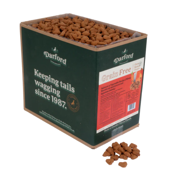 Darford biscuit 15lbs Mini Biscuits Darford au saumon minis 15 lbs Biscuits Darford au saumon minis 15 lbs