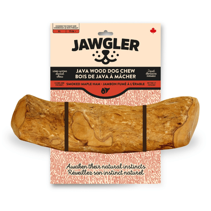 Dentler os a macher X-large Bois de java à mâcher - Fumé à l'érable Bois de java à mâcher - Fumé à l'érable