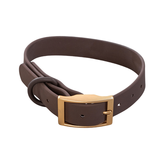 Dexypaws Dexypaws Collier Imperméable Pour Chien, Couleur Espresso