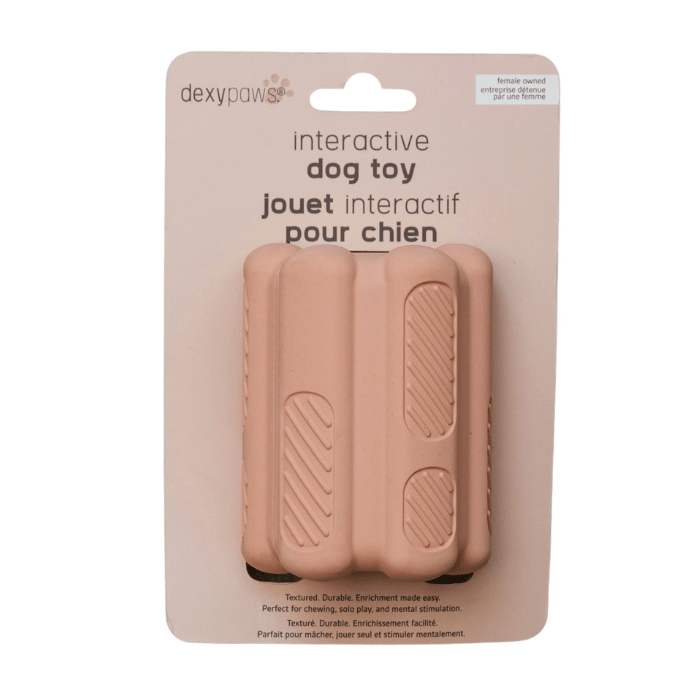 Dexypaws Dexypaws Jouet à Mâcher Ultra Robuste Pour Chien - Rose Poudré Dexypaws Jouet à Mâcher Ultra Robuste Pour Chien - Rose Poudré