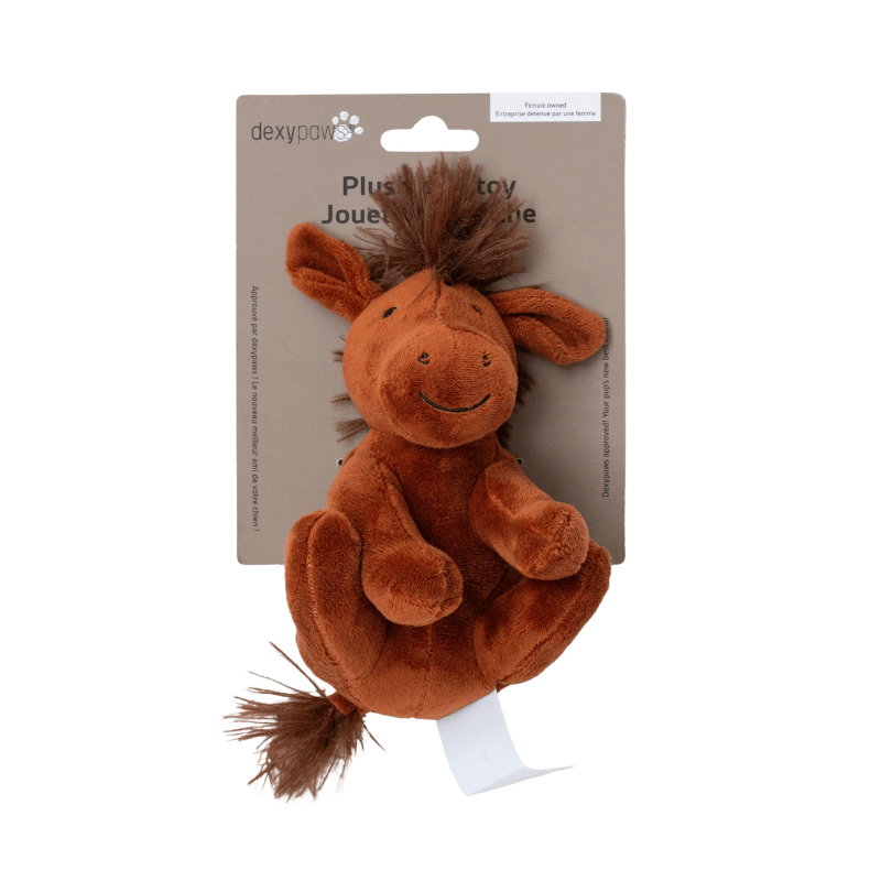 Dexypaws Jouet Dexypaws Jouet en Peluche pour Chien - Ane 5 pouces Peluche Ane 5po pour Chien Dexypaws | Sherbrooke Canin