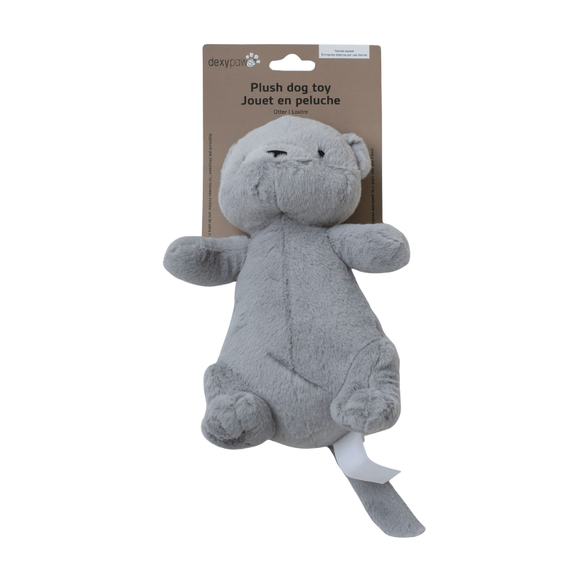 Dexypaws Jouet Dexypaws Jouet en Peluche pour Chien - Loutre 8 pouces Peluche Loutre 8po pour Chien Dexypaws | Sherbrooke Canin