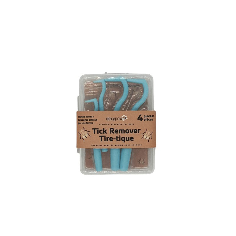 Dexypaws Toilettage Dexypaws - Ensemble de 4 tire-tiques Dexypaws - Ensemble de 4 tire-tiques