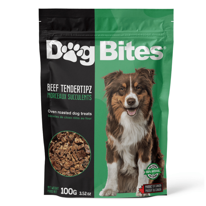 Dog Bites Gâteries pour chiens rôtis au four Tendertipz au Boeuf