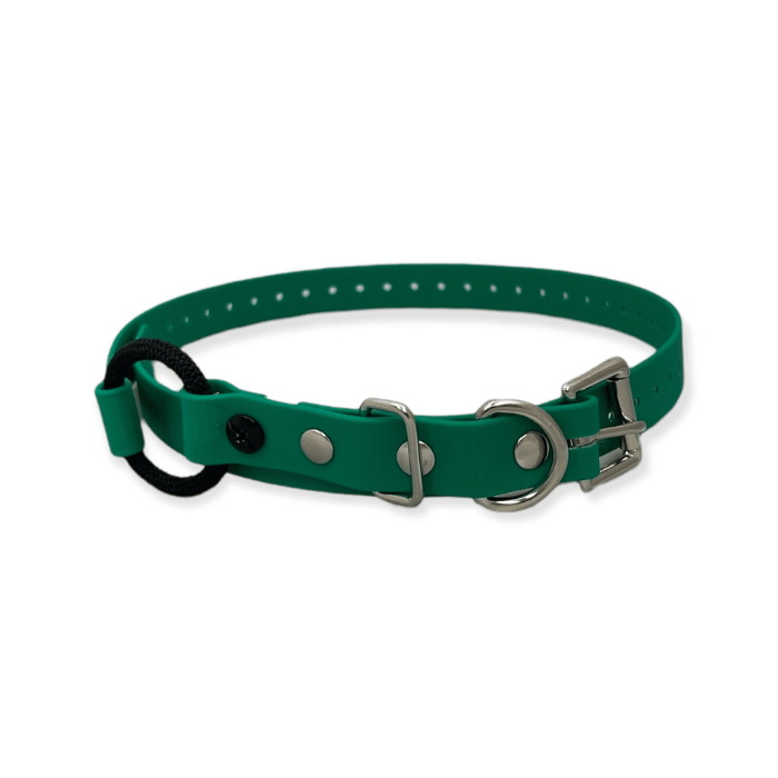 E-collar technologies collier Vert Collier Bungee 3/4&#39;&#39; en Biothane 33&#39;&#39; de long