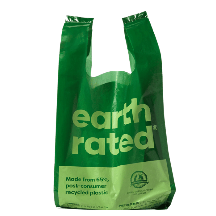 Earth Rated poopbags Sacs à crottes à poignée facile à nouer