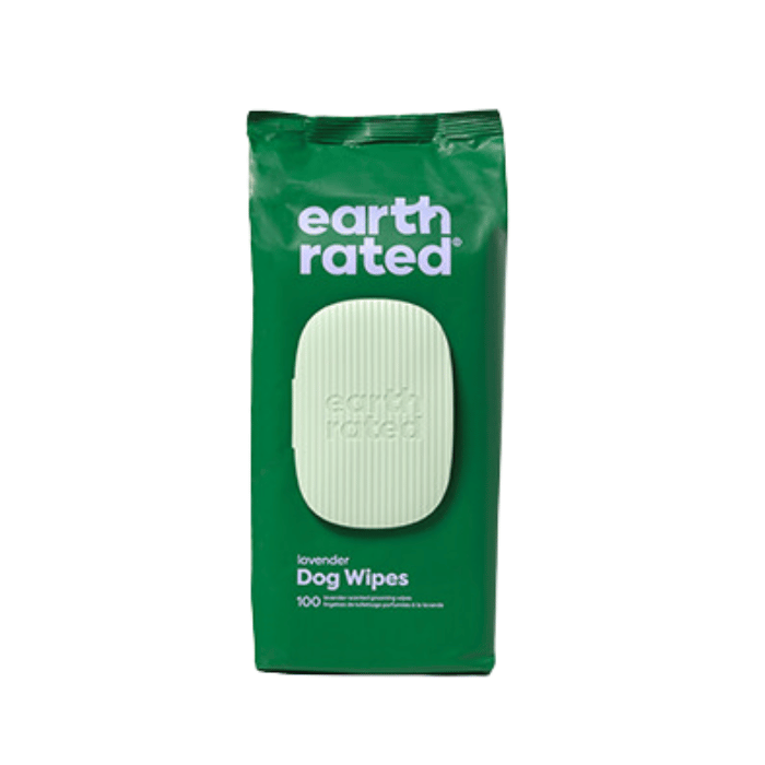 Earth Rated toilettage Lavande 100 lingettes compostables Earth rated
