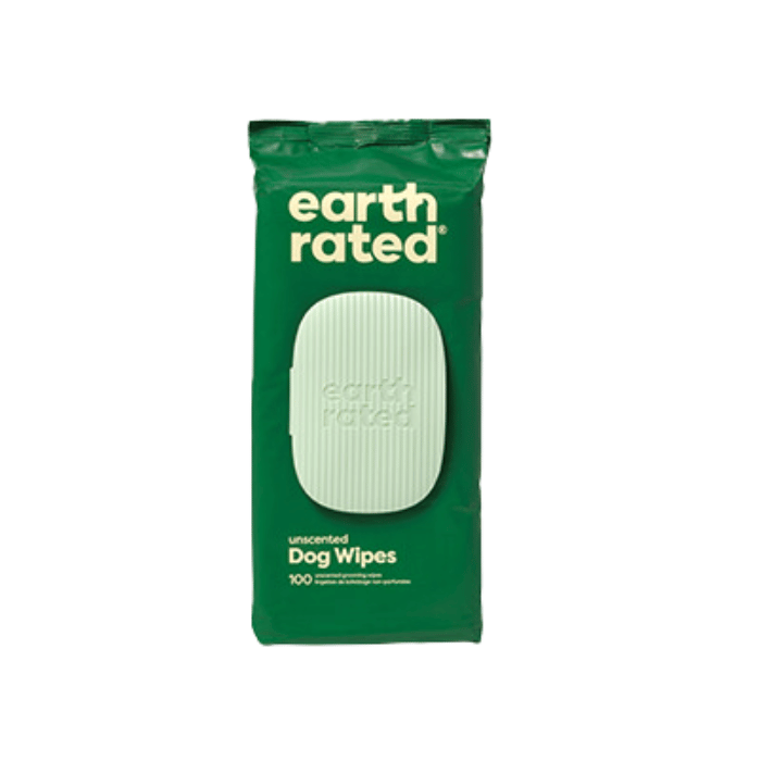 Earth Rated toilettage 100 lingettes compostables Earth rated