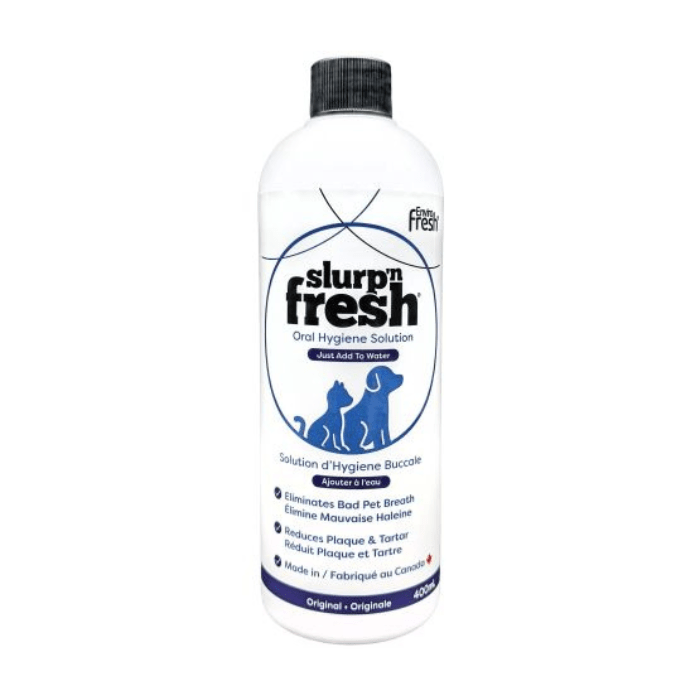 Envirofresh supplement Solution d'hygiène buccale Slurp N Fresh 400ml Solution d'hygiène buccale Slurp N Fresh 400ml