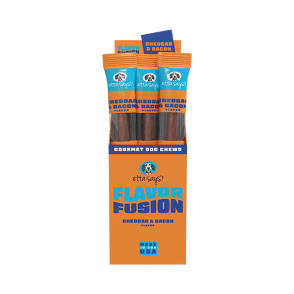 Etta Says Flavor Fusion Cheese and Bacon Chew Stick - Sherbrooke Canin