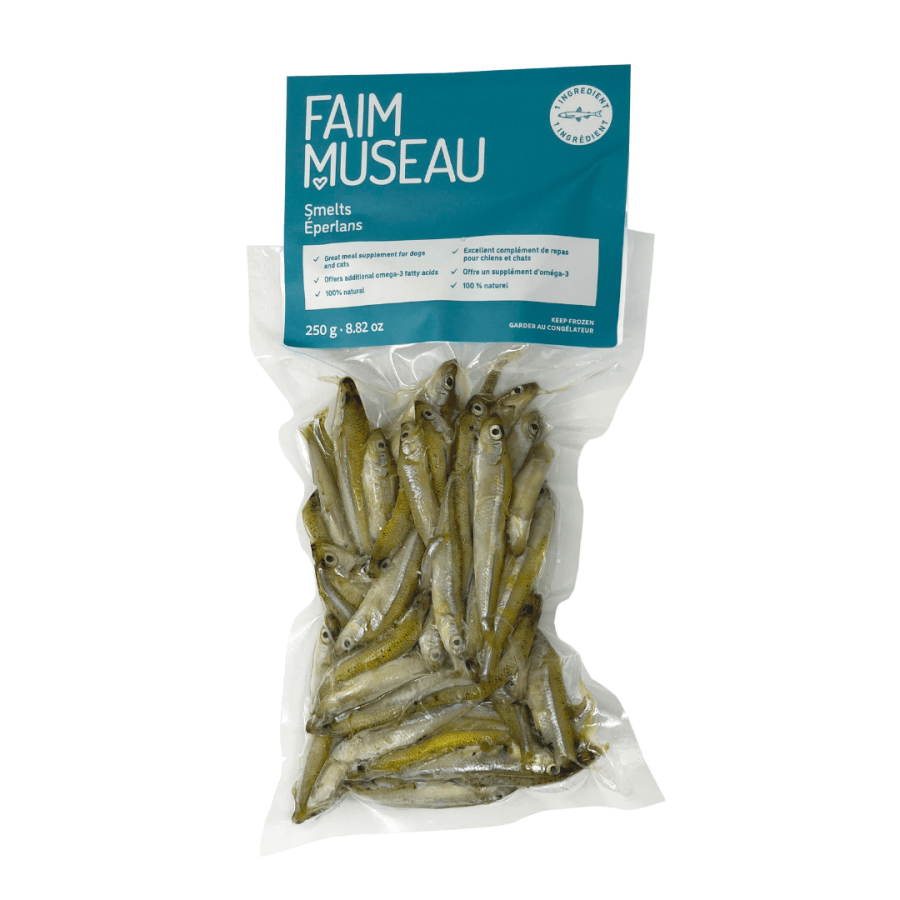 Faim Museau Gâterie naturelle pour chien Default Éperlans - Faim Museau Eperlans Congeles Faim Museau | Gaterie naturelle pour chien | Sherbrooke Canin
