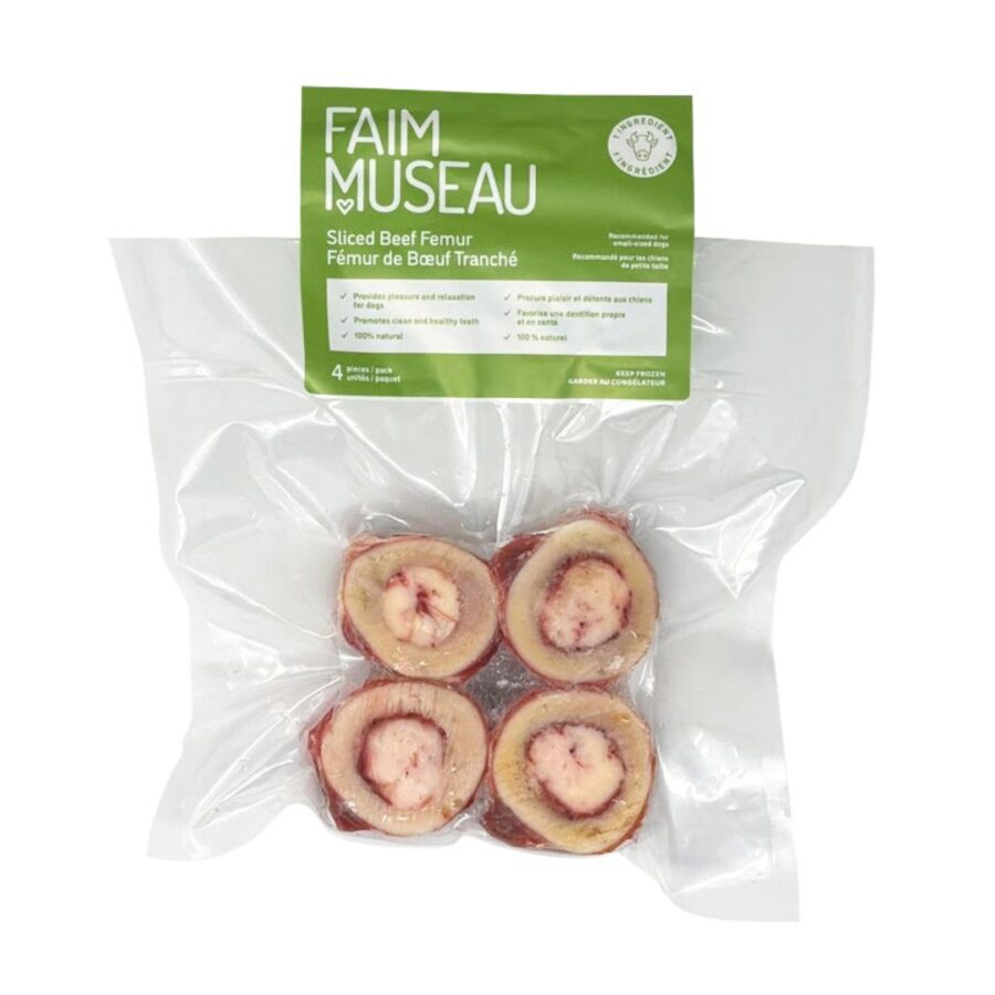 Faim Museau Os récréatif pour chien Default Fémur de Boeuf Tranché - Faim Museau Femur de Boeuf Tranche Faim Museau | Os recreatif pour chien | Sherbrooke Canin