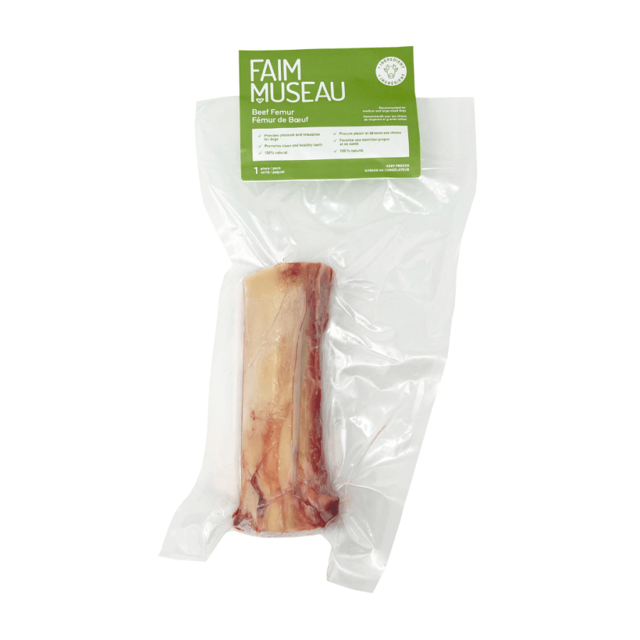 Faim Museau Os récréatif pour chien Default Fémur de Boeuf x1 - Faim Museau Femur de Boeuf x1 Faim Museau | Os recreatif pour chien | Sherbrooke Canin