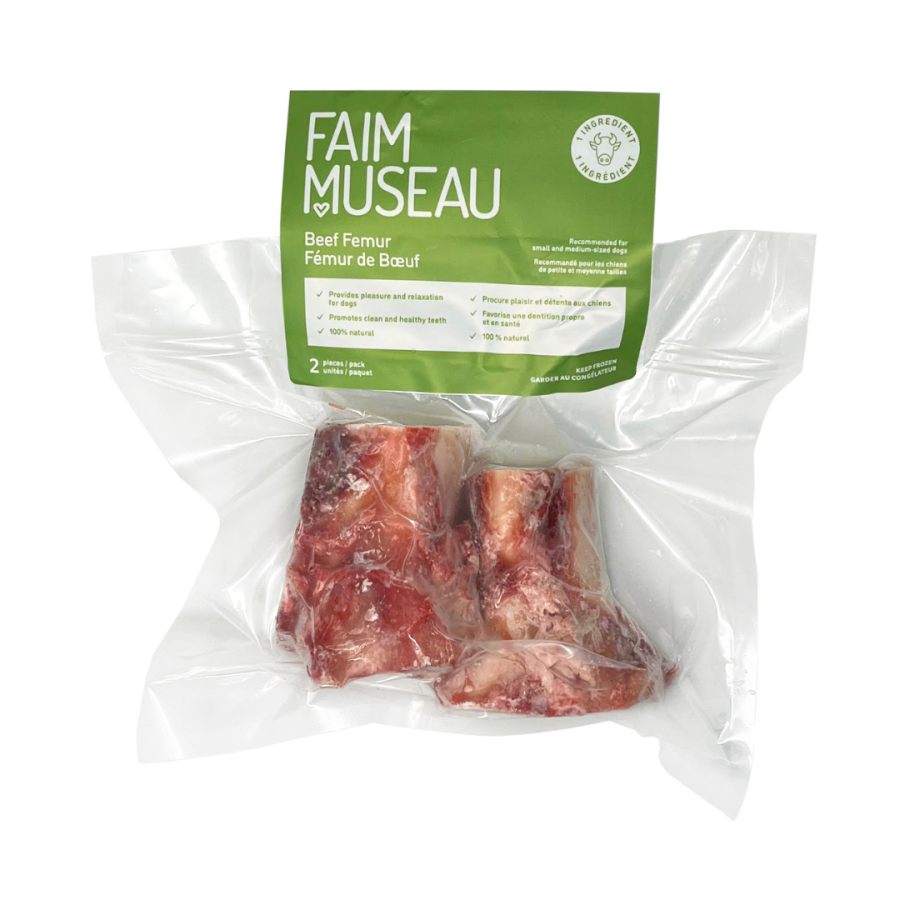 Faim Museau Os récréatif pour chien Default Fémur de Boeuf x2 - Faim Museau Femur de Boeuf x2 Faim Museau | Os recreatif pour chien | Sherbrooke Canin