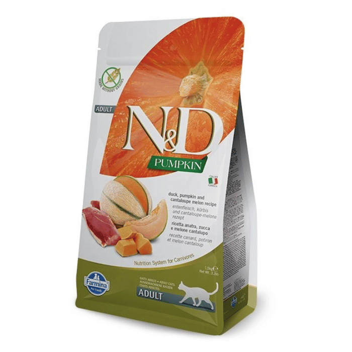 Farmina nourriture chat Nourriture pour chat Farmina N&amp;d Citrouille Sans Grains Canard