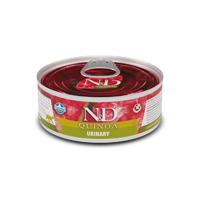 Farmina Nourriture pour chat Conserve Farmina N&D Quinoa Urinaire Canard pour chats - 24x 80g Conserve Farmina N&D Quinoa Urinaire Canard pour chats