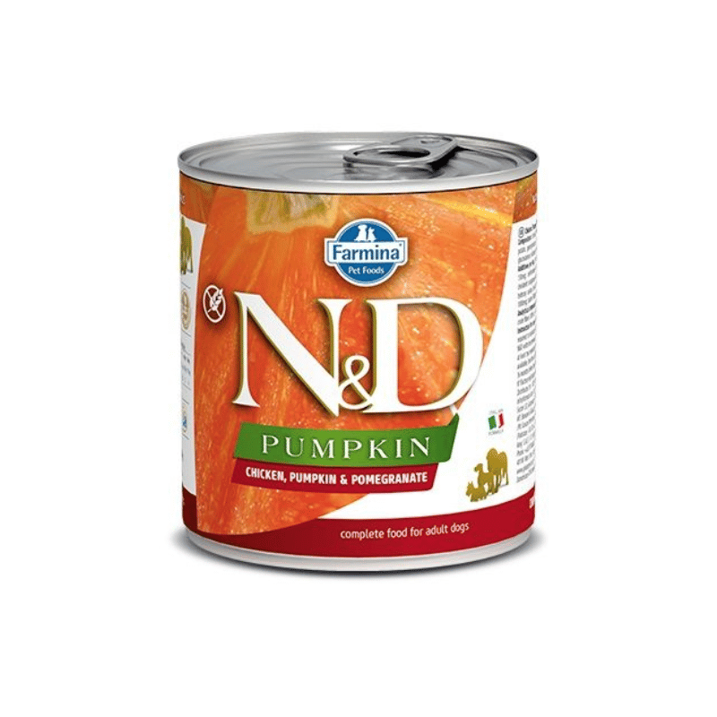 Farmina Nourriture pour chien Conserve Farmina N&D Citrouille Poulet et Grenade pour chiens moyens et grands - 6x 285g Conserve Farmina N&D Citrouille Poulet et Grenade pour chiens moyens
