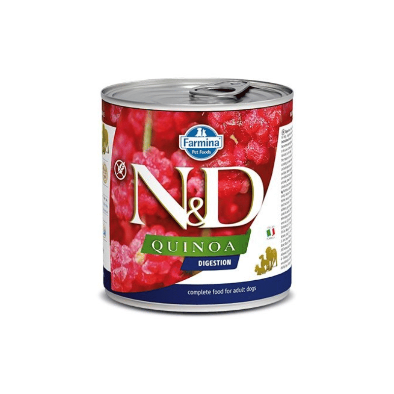 Farmina Nourriture pour chien Conserve Farmina N&D Quinoa Digestion Agneau pour chiens - 6x 285g Conserve Farmina N&D Quinoa Digestion Agneau pour chiens