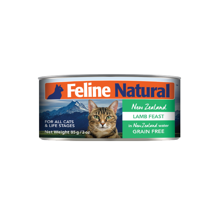Feline Natural Nourriture pour chat Nourriture humide pour chat Feline Natural - Festin d'agneau 24 x 3 oz Nourriture humide pour chat Feline Natural - Festin d'agneau 24 x 3 oz