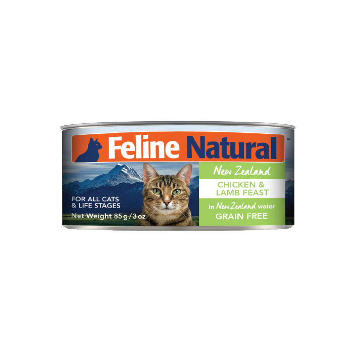 Feline Natural Nourriture pour chat Nourriture humide pour chat Feline Natural - Poulet et agneau 24 x 3 oz Nourriture humide pour chat Feline Natural - Poulet et agneau 24 x 3 oz